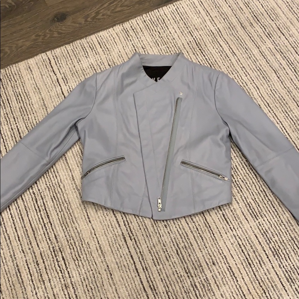 VEDA Leather Jam Jacket - Picture 5 of 7